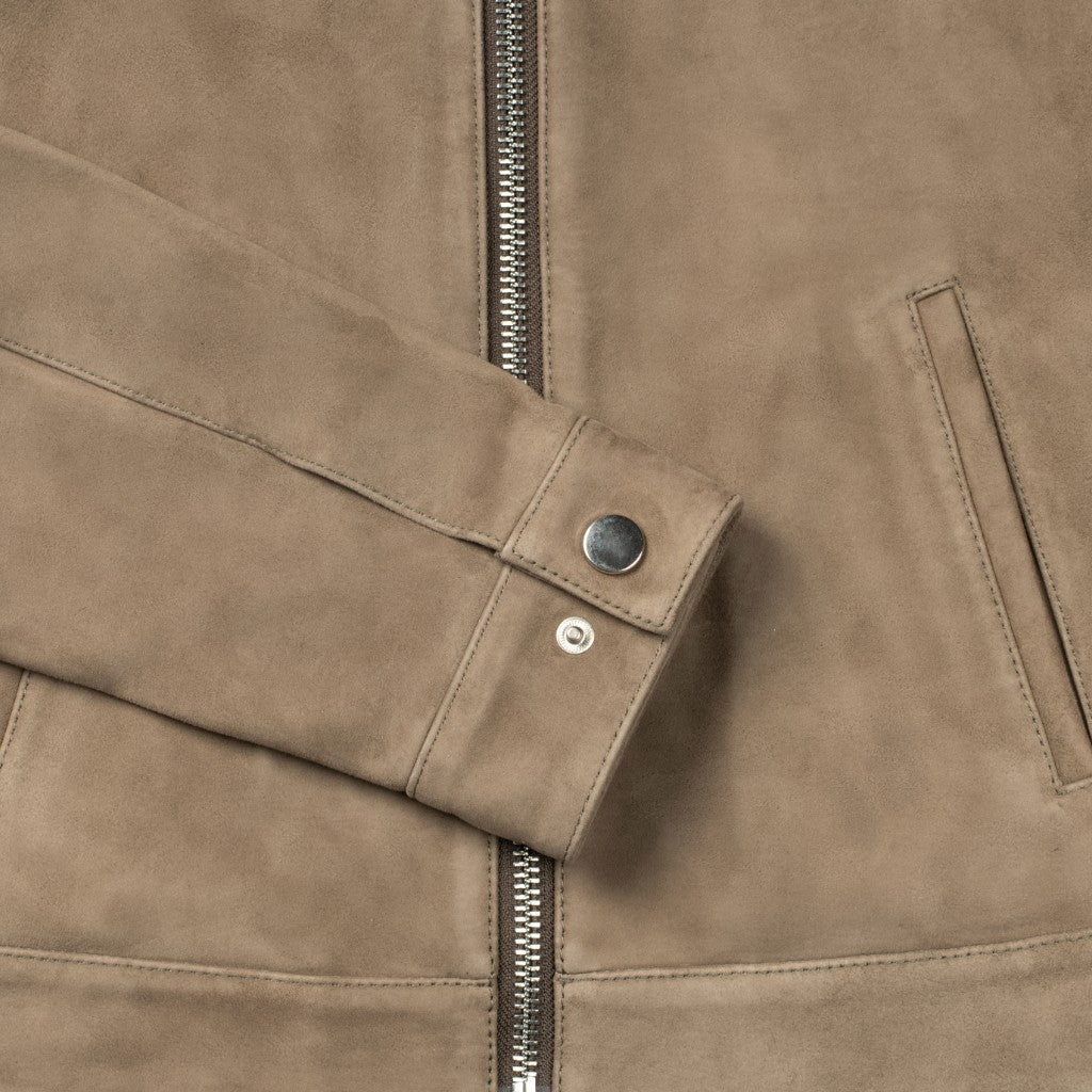 Racer Jacket | Taupe
