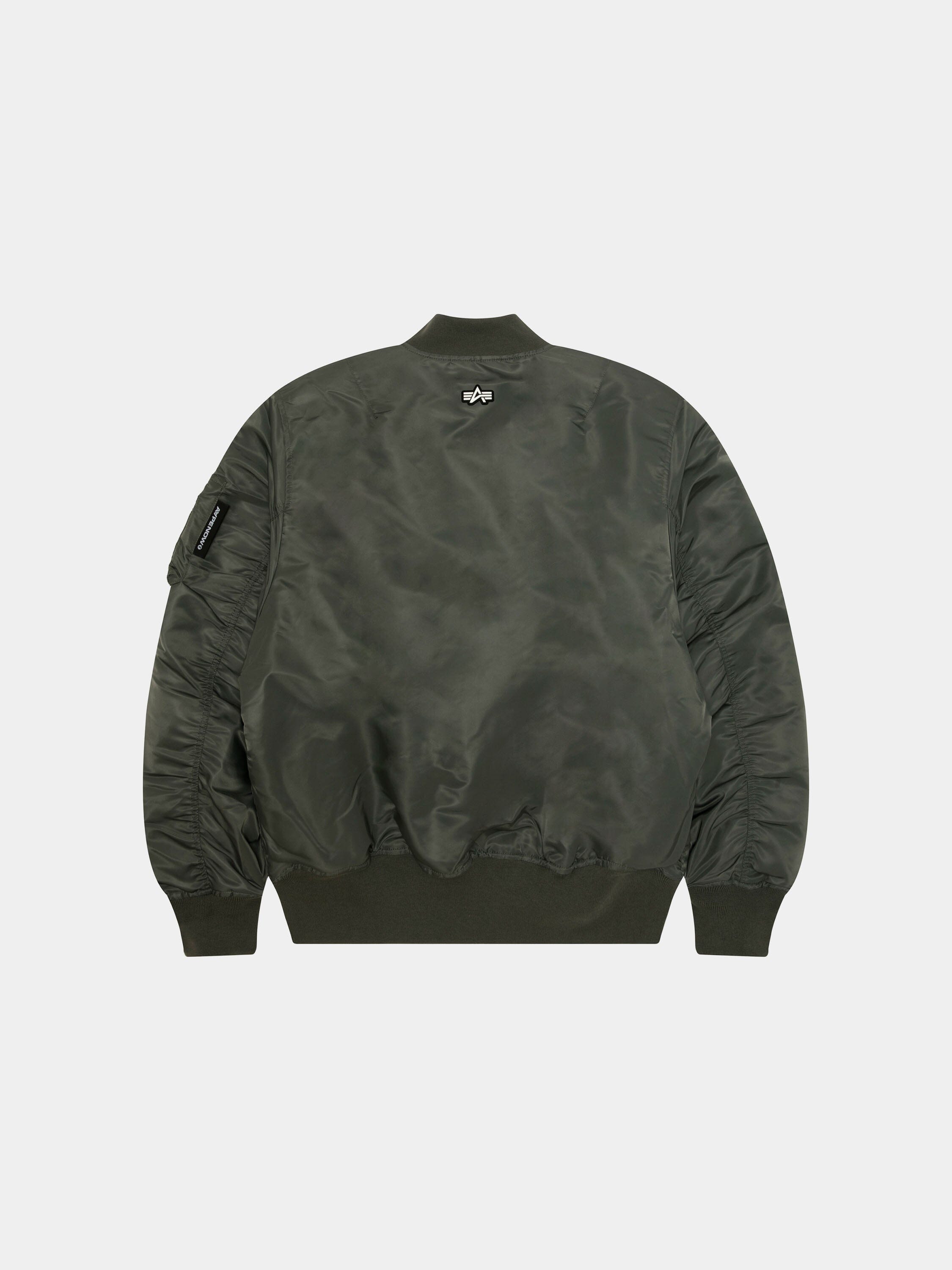 AAPE X ALPHA MA-1 BOMBER JACKET