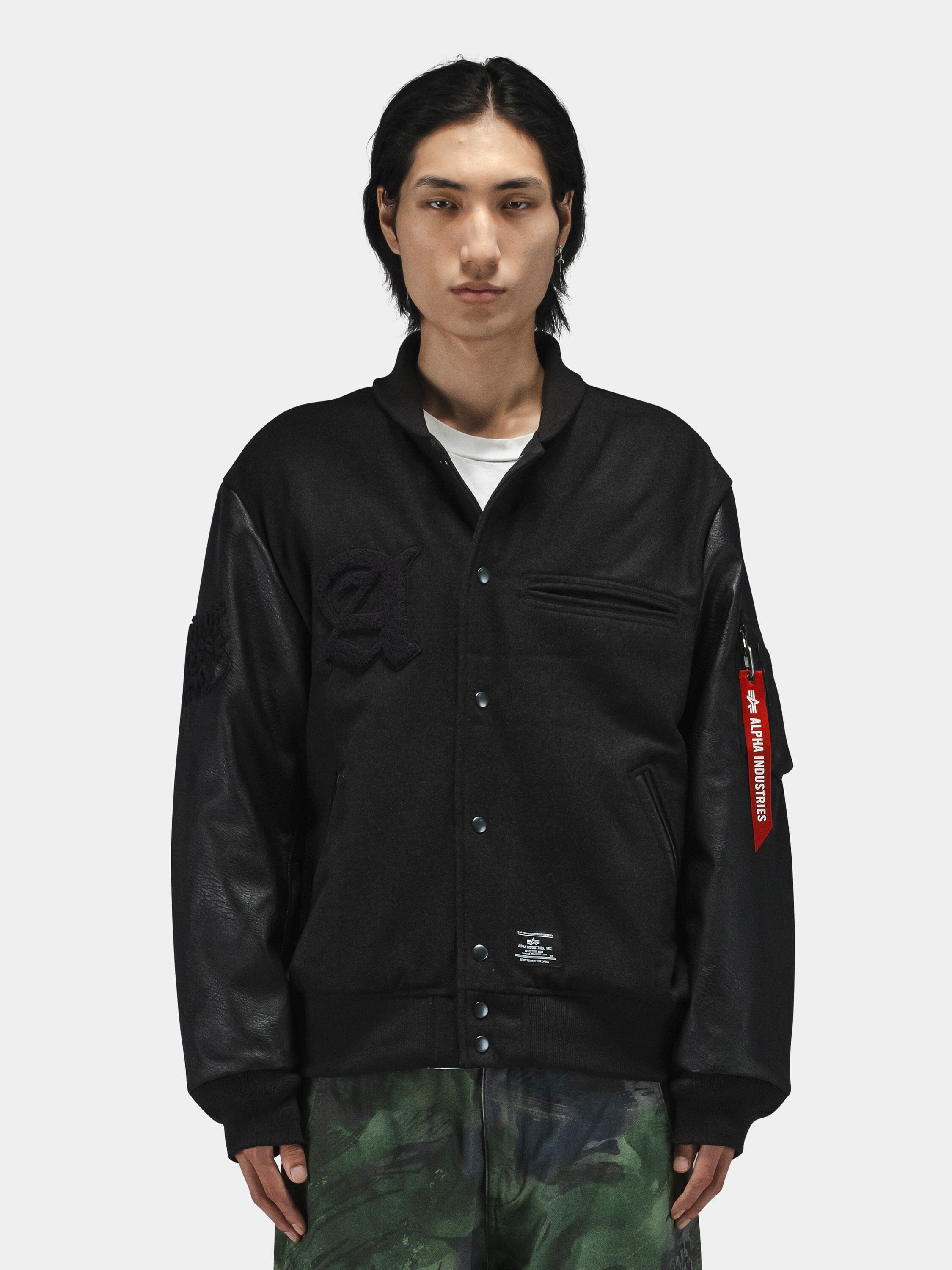 ALPHA LETTERMAN JACKET