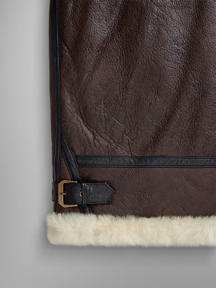 B-3 SHERPA LEATHER JACKET