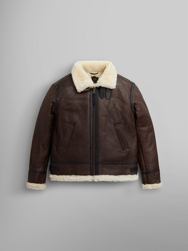 B-3 SHERPA LEATHER JACKET