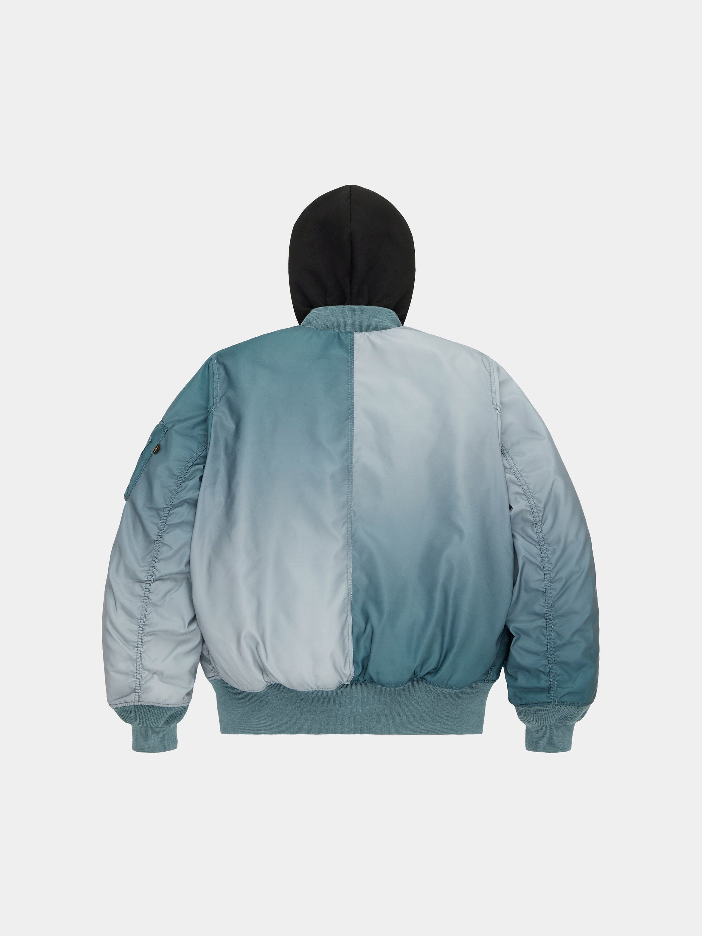 GRADIENT WASHED FLIGHT JACKET