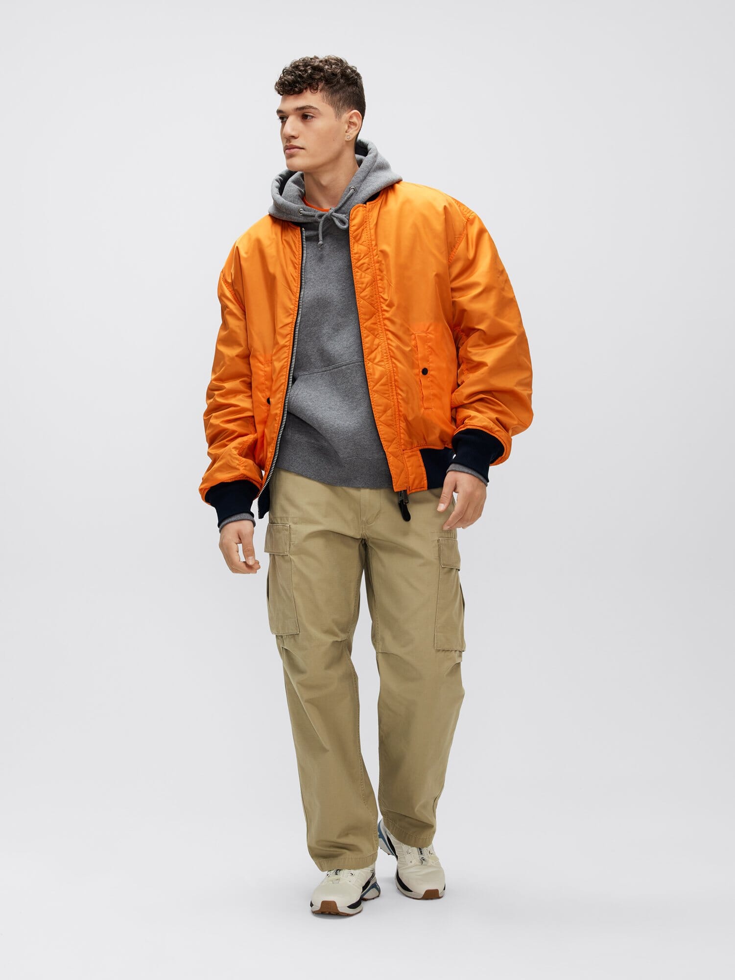 L-2B LOOSE BOMBER JACKET