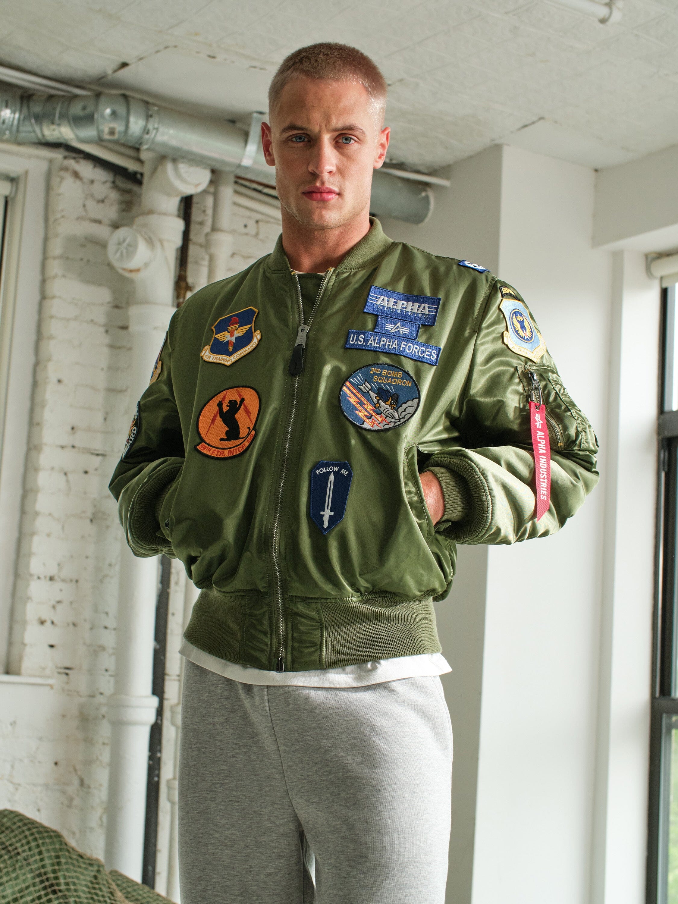 MA-1 SQUADRON BOMBER JACKET