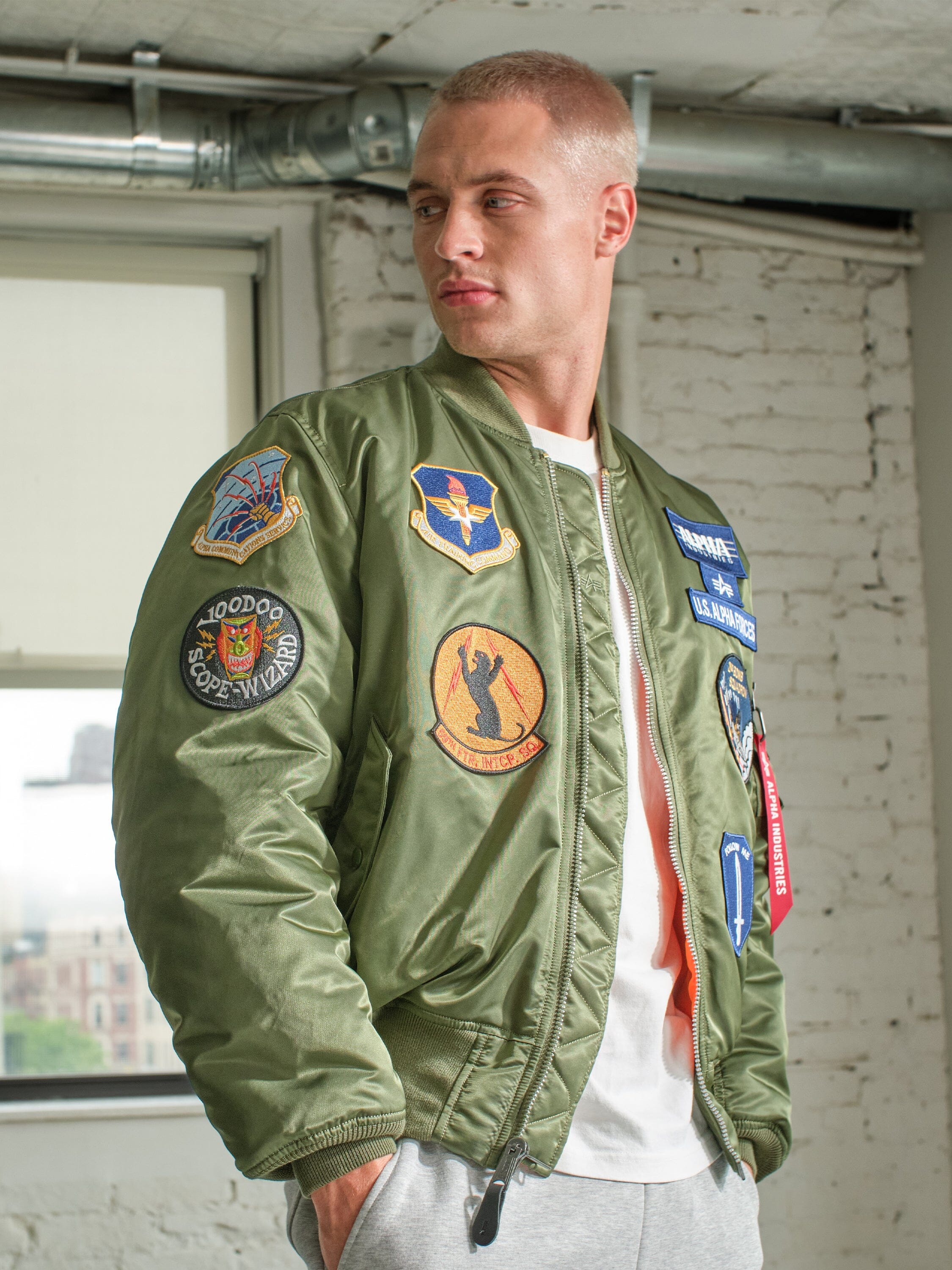 MA-1 SQUADRON BOMBER JACKET