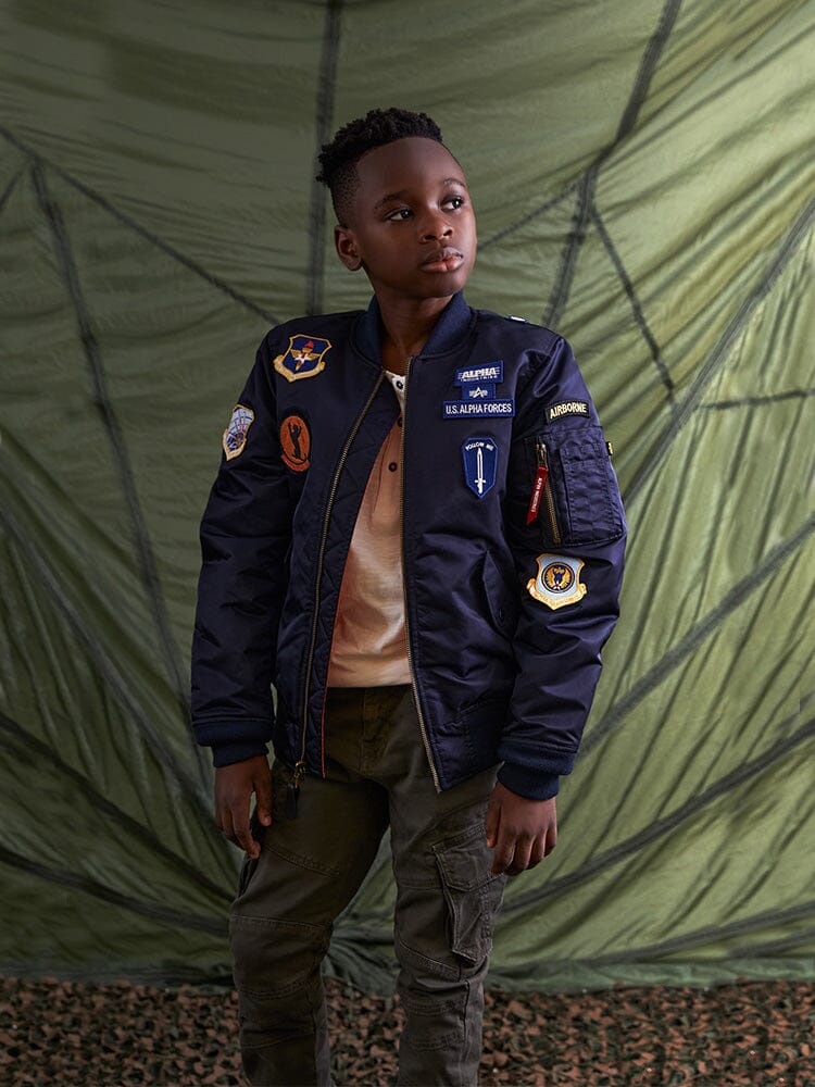MA-1 SQUADRON BOMBER JACKET YOUTH