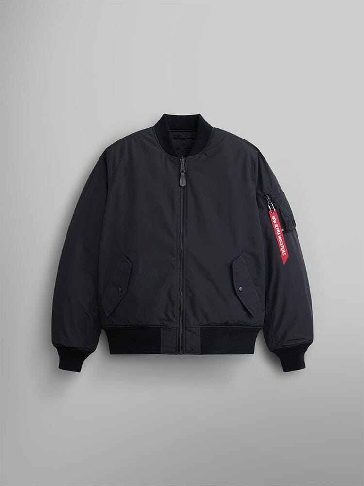 REVERSIBLE ONION QUILTED MA-1 BOMBER JACKET