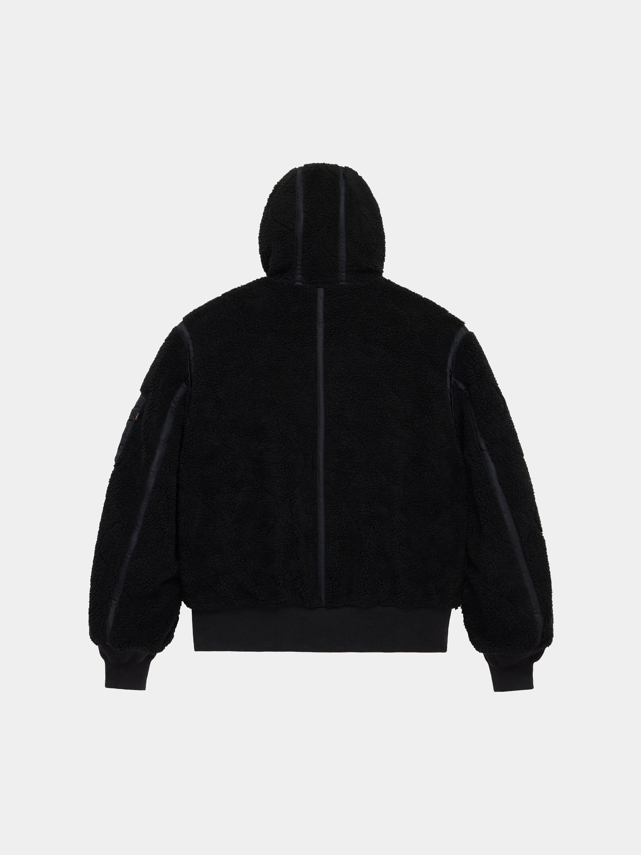 SHERPA ONION QUILTING FLIGHT JACKET