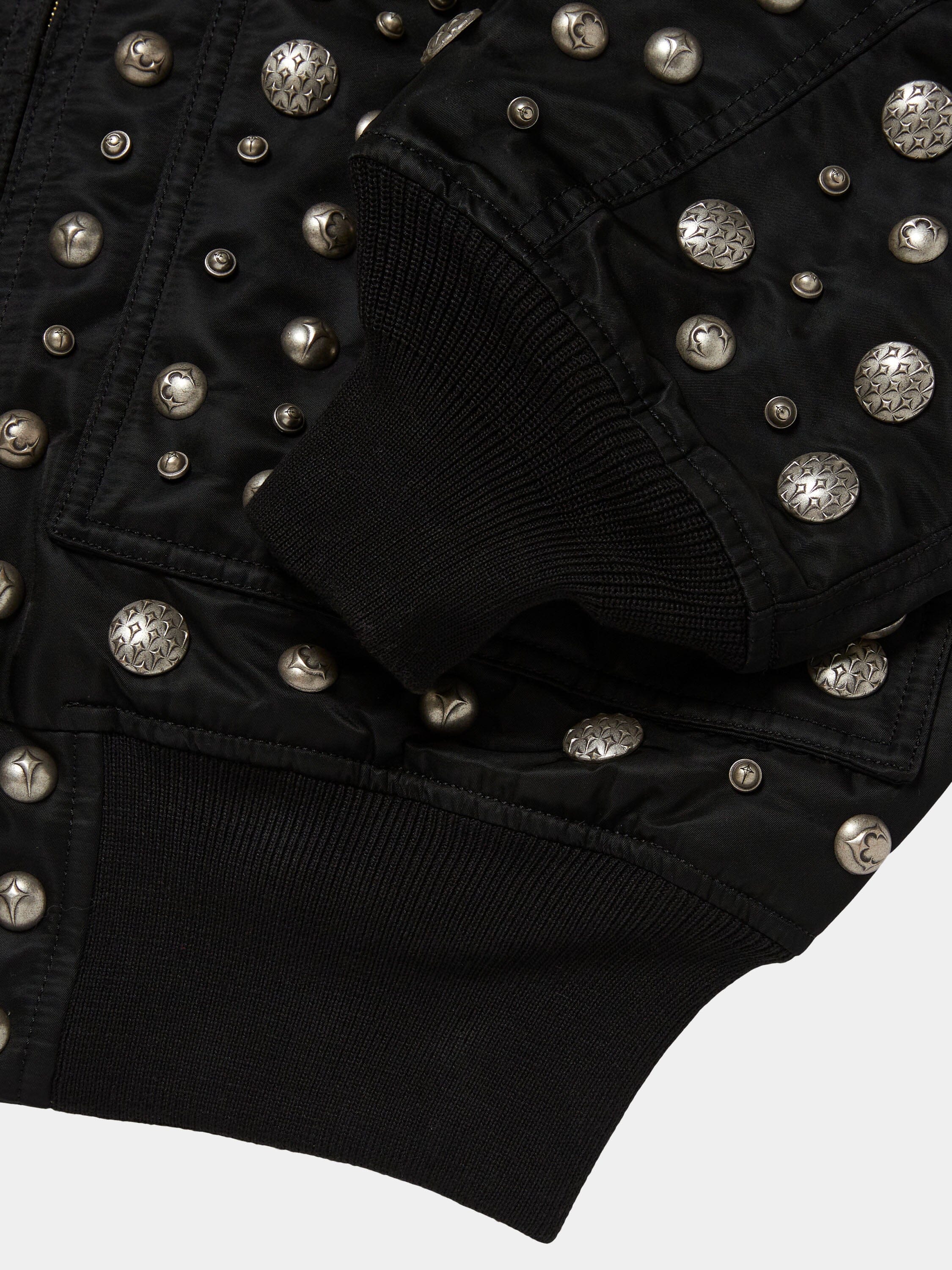 THUG CLUB X ALPHA CWU 45/P ALL OVER RIVET JACKET